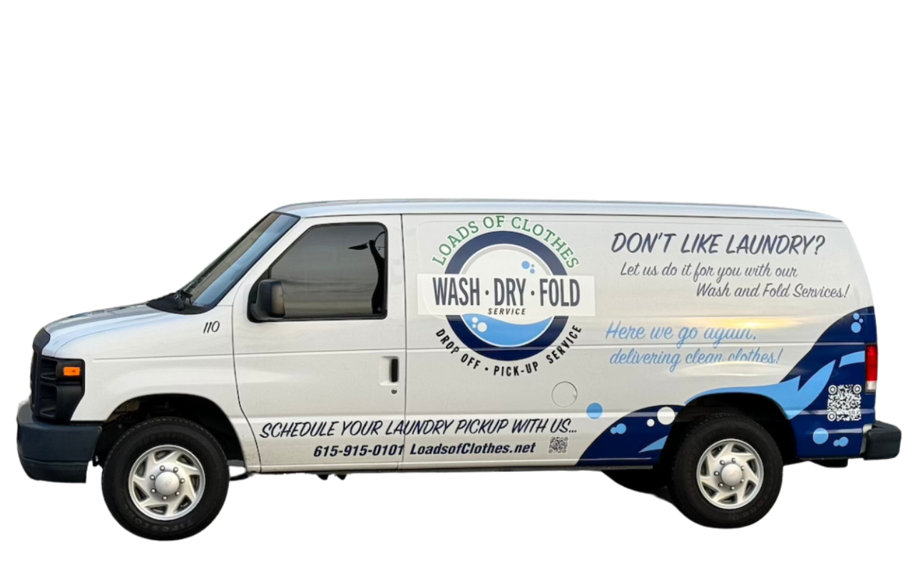 Loads of Clothes Delivery Van