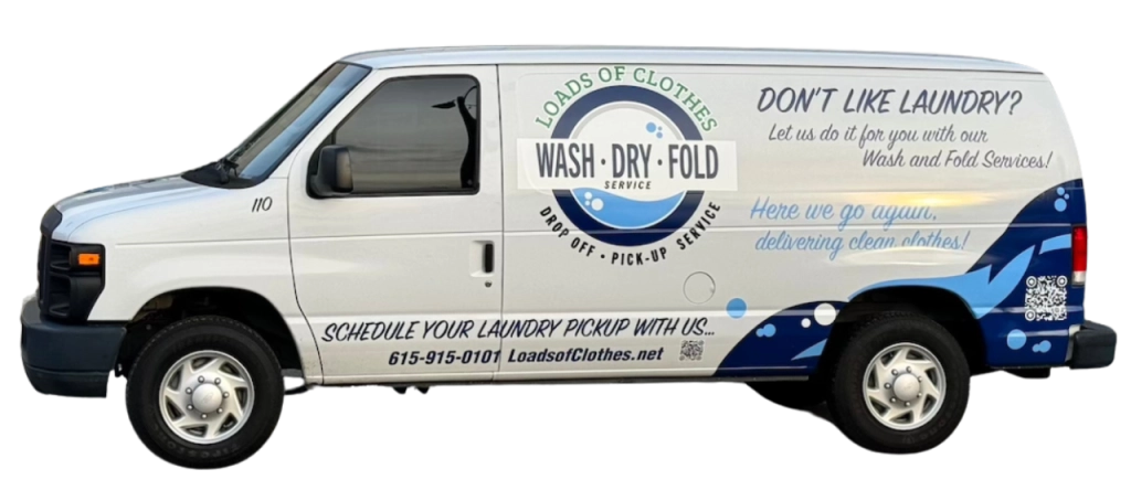 Loads of Clothes Delivery Van