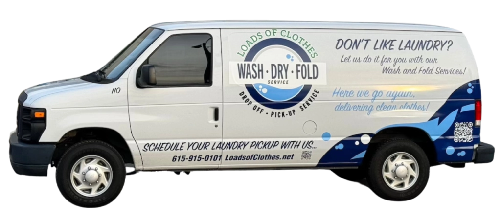 Loads of Clothes Delivery Van